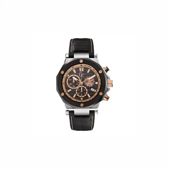 Herrenuhr GCX72018G4S (43mm) Armbanduhr Uhr Braun