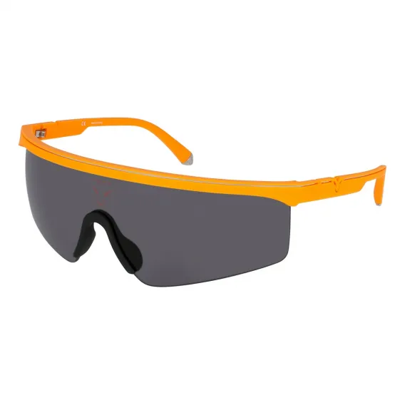 Police Sonnenbrille Herren SPLA2806AE Grau Orange UV400