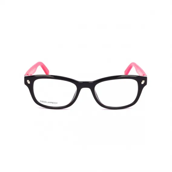 Dsquared2 Brillenfassung DQ5006-01B  51 mm Schwarz Brille ohne Sehstrke Brillengestell