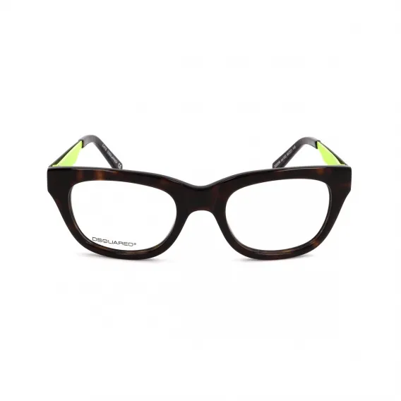 Dsquared2 Brillenfassung DQ5096-052  50 mm Havana Brille ohne Sehstrke Brillengestell