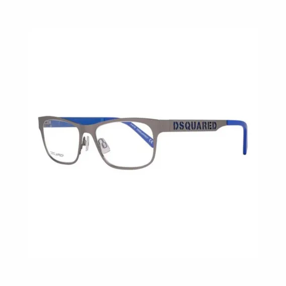 Dsquared2 Brillenfassung DQ5097-015-52 Silberfarben  52 mm Brille Brillengestell Brillengestell