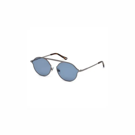 Web eyewear Sonnenbrille Unisex Herren Damen WEB EYEWEAR WE0198-08V Blau Silberfarben ( 57 mm) UV400
