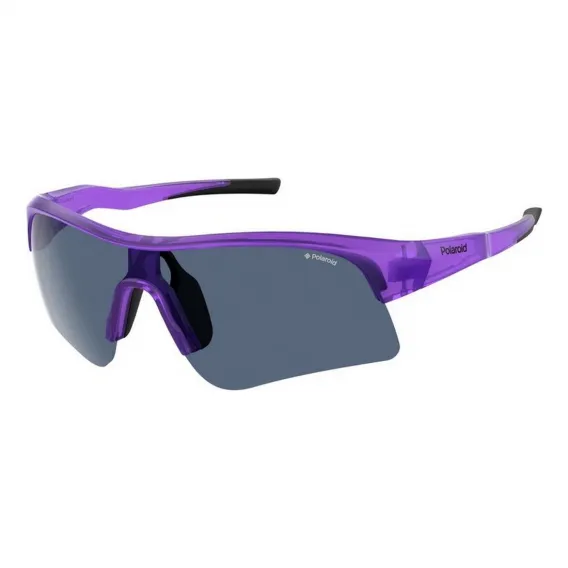 Polaroid Sonnenbrille Unisex Herren Damen PLD7024S-B3V99C3 Blau Violett  99 mm UV400