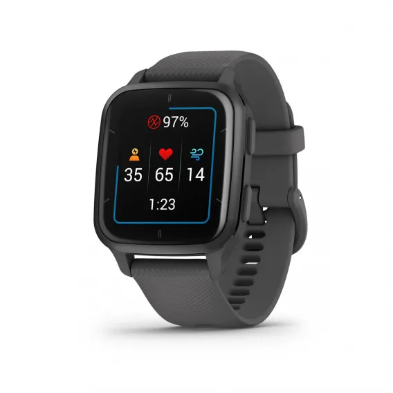 Garmin Smartwatch GARMIN Venu Sq 2 1,4 Grau Ja Tafel Armbanduhr
