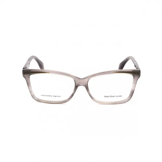 Alexander mcqueen Brillenfassung Alexander McQueen AMQ-4207-N9H Grau Brille ohne Sehstrke Brillengestell