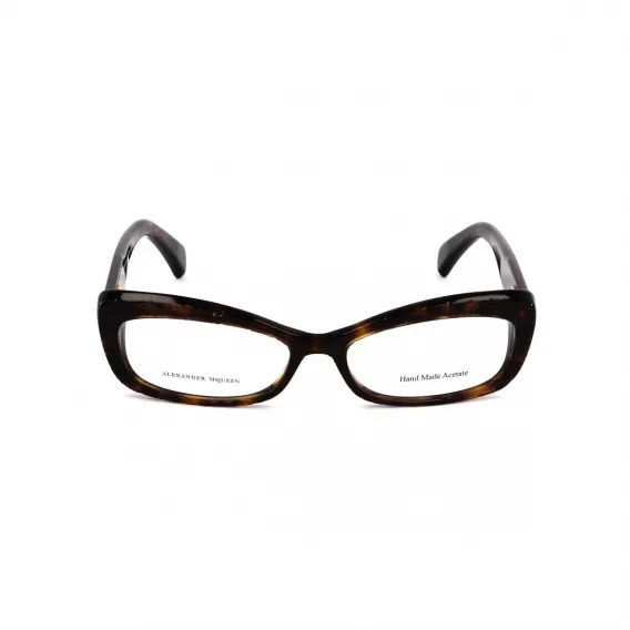 Alexander mcqueen Brillenfassung Alexander McQueen AMQ-4203-086 Havana Brille ohne Sehstrke Brillengestell