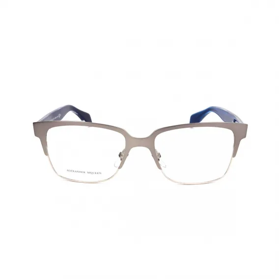Brillenfassung Alexander McQueen AMQ-4257-8SN Blau Brille ohne Sehstrke Brillengestell