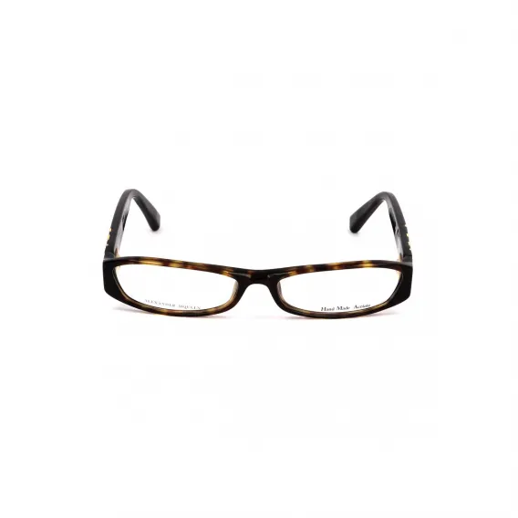 Alexander mcqueen Brillenfassung Alexander McQueen AMQ-4118-086 Havana Brille ohne Sehstrke Brillengestell