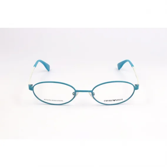 Armani Brillenfassung Emporio EA9663-IQD Blau Brille ohne Sehstrke Brillengestell