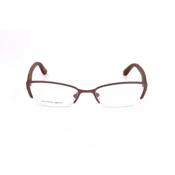 Alexander mcqueen Brillenfassung Alexander McQueen AMQ-4183-WCV Rot Brille ohne Sehstrke Brillengestell