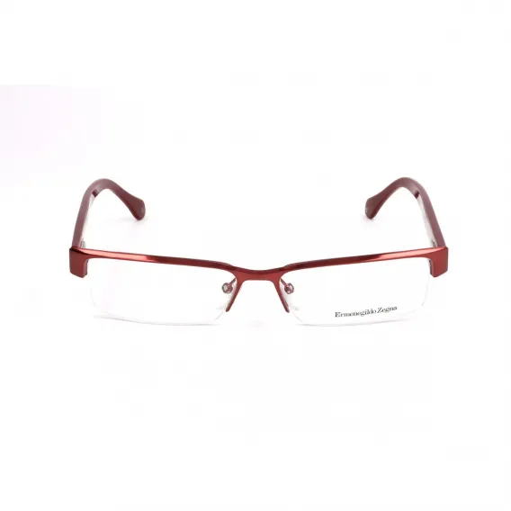 Ermenegildo zegna Brillenfassung Ermenegildo Zegna VZ3086-0SBY  55 mm Rot Brille ohne Sehstrke Brillengestell