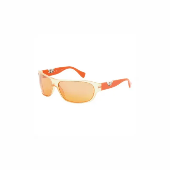 Police Sonnenbrille Unisex Herren Damen S1803M68JA1X Orange ( 68 mm) UV400