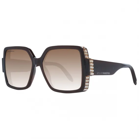 Swarovski Damensonnenbrille SK0237-P 36F55 Schwarz
