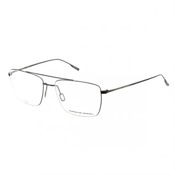 Porsche Brillenfassung Design P8381-A-57  57 mm Schwarz Brillengestell Brille