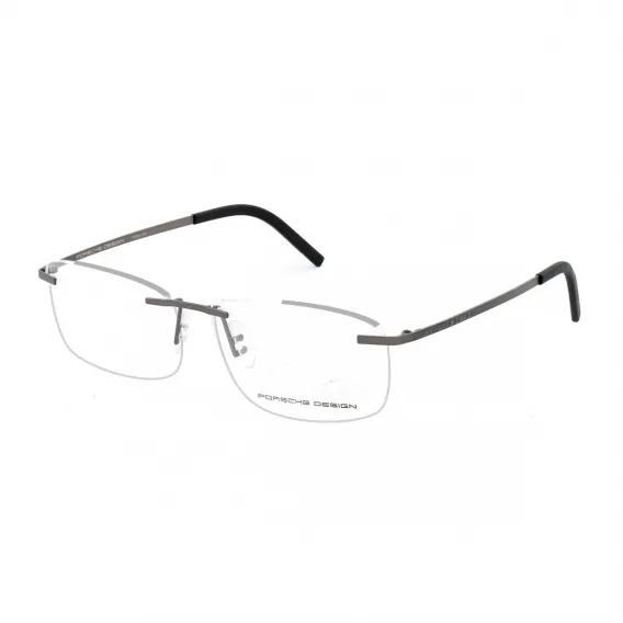Porsche Brillenfassung Design P8321-B-54  55 mm Grau Brillengestell Brille