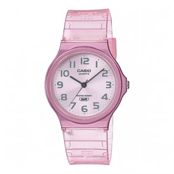 Casio Unisex-Uhr POP TRANSLUCID Rosa  35 mm Armbanduhr