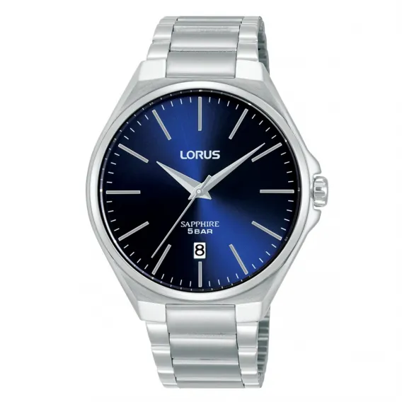 Lorus Herrenuhr RS947DX9 Silberfarben  40 mm Edelstahl Armbanduhr