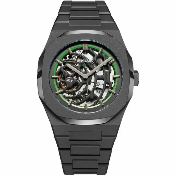 Casio Unisex-Uhr VINTAGE GENT SILVER Schwarz Silberfarben  33 mm Armbanduhr