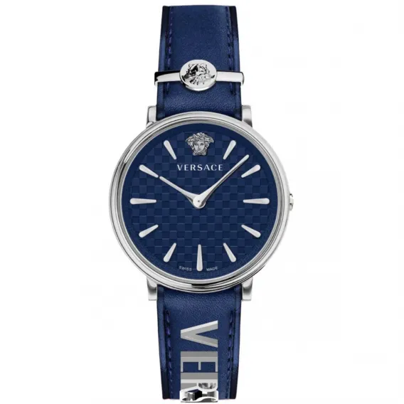 Versace Damenuhr  19 mm Leder Armbanduhr