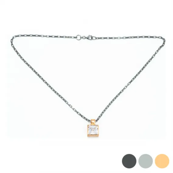 Demaria Amen Modeschmuck Damen Halskette mit Anhnger DMC6110289 (45 cm)