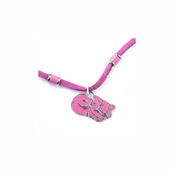 Amen Viceroy Modeschmuck Damen Halskette mit Anhnger 95022C19 (45 cm) pink