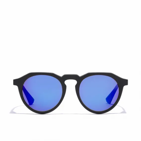 Hawkers Sonnenbrille Herren Damen Unisex Warwick Raw Schwarz Blau  51,9 mm UV400
