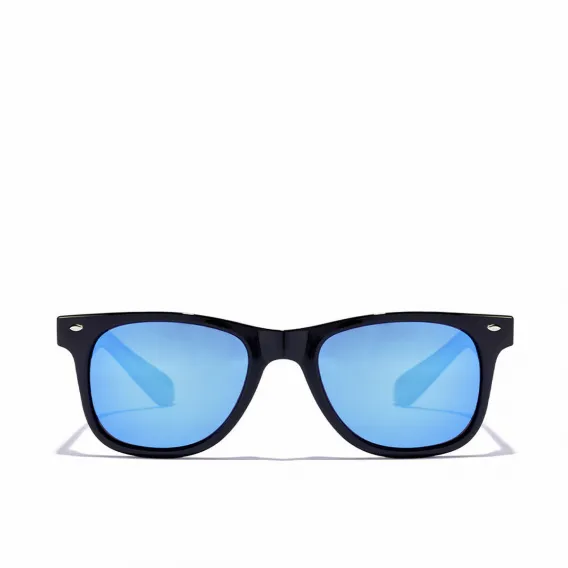 Hawkers polarisierte Sonnenbrillen Slater Schwarz Blau  48 mm UV400