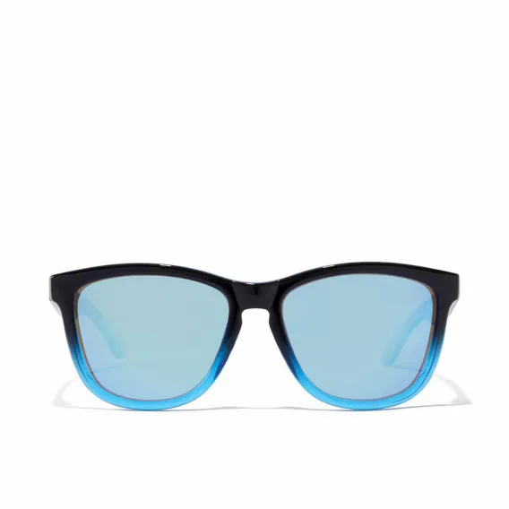 Hawkers Sonnenbrille Herren Damen Unisex One Schwarz Blau Polarisiert  54 mm UV400