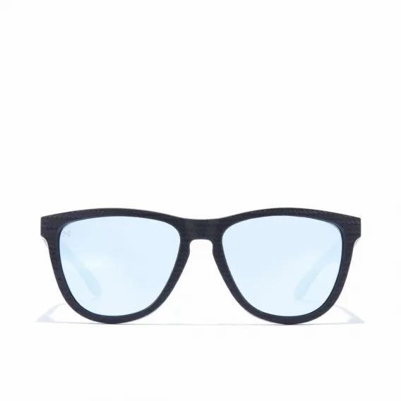 Hawkers polarisierte Sonnenbrillen One Raw Carbon Fiber Grau Blau  55,7 mm UV400