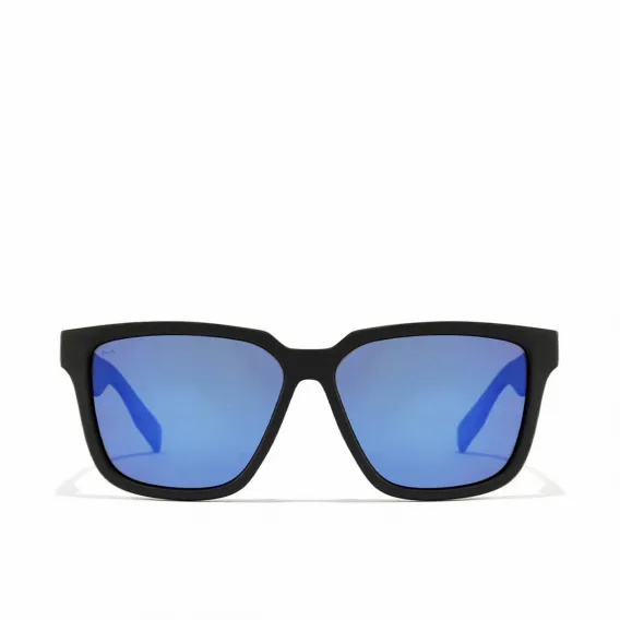 Hawkers Sonnenbrille Herren Damen Unisex Motion Schwarz Blau Polarisiert  57 mm UV400