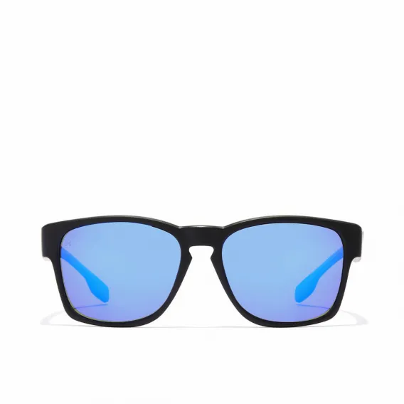 Hawkers Sonnenbrille Herren Damen Unisex Core Raw Schwarz Blau Polarisiert  48 mm UV400
