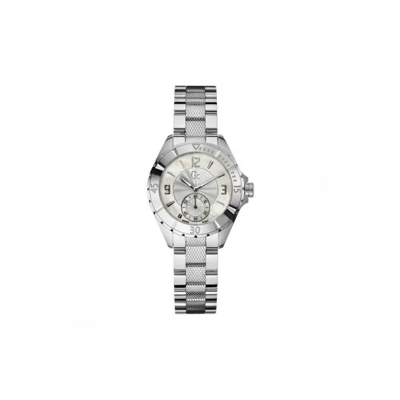 Guess Damen-Armbanduhr Uhr Edelstahl A70000L1 (34mm) wasserdicht