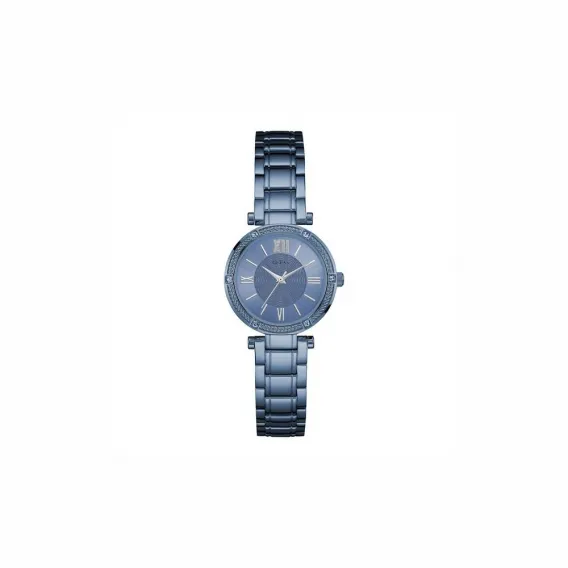 Guess Damen-Armbanduhr Uhr Edelstahl W0767L4 (30mm) Quarzuhr