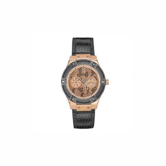 Guess Damenuhr W0289L4 (39mm) Armbanduhr Uhr Braun