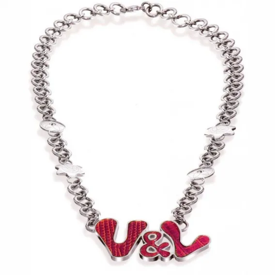 Amen Modeschmuck Damen Halskette mit Anhnger V&L VJ0258CO