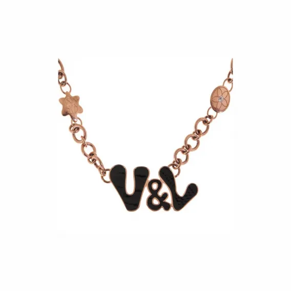 Amen Modeschmuck Damen Halskette mit Anhnger V&L VJ0265CO