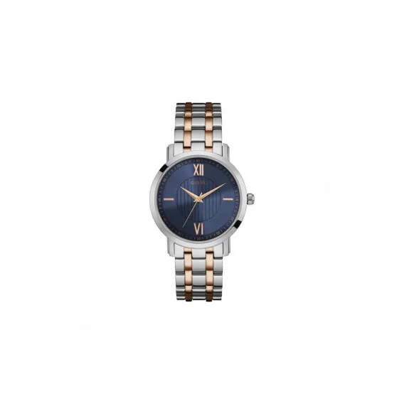 Guess Herren-Edelstahl Armbanduhr Uhr W0716G2 (40mm) Quarzuhr