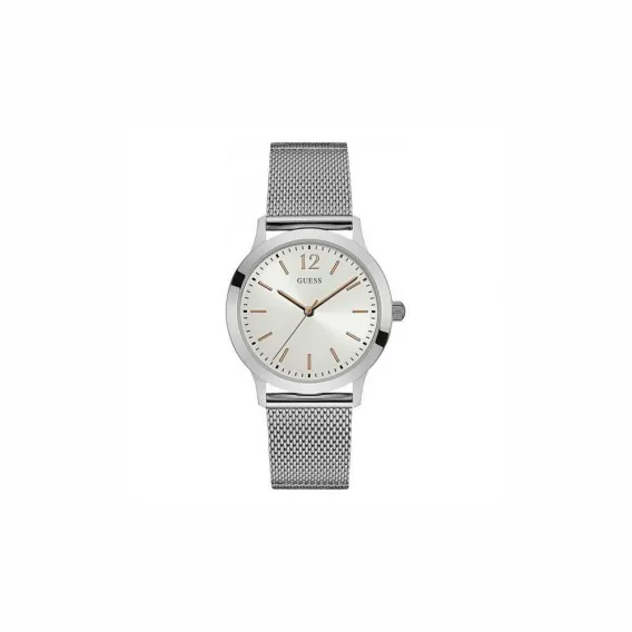 Guess Herrenuhr Edelstahl Armbanduhr Uhr W0921G1 (39mm) Quarzuhr