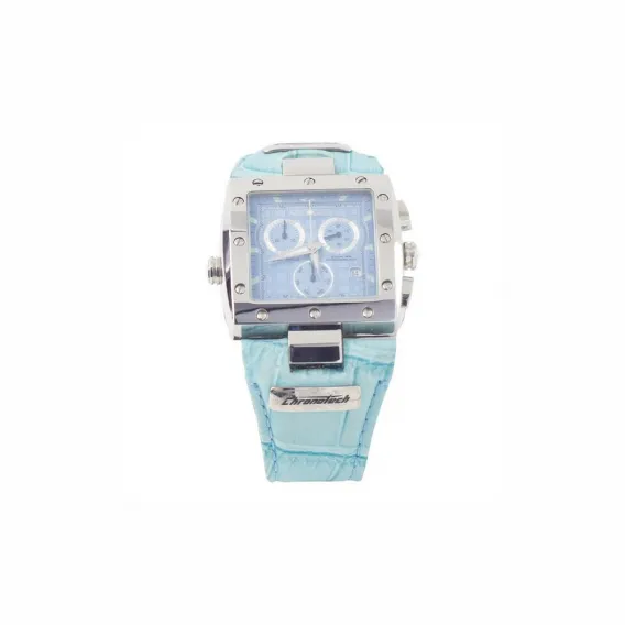Chronotech Armbanduhr Herren Leder Uhr CT7686L-02 (38 mm) Quarzuhr Armbanduhr Uhr