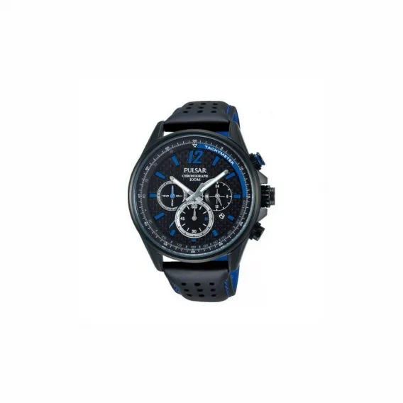 Pulsar Herrenuhr Pulsar PT3549X1 (36mm) Armbanduhr Uhr Schwarz