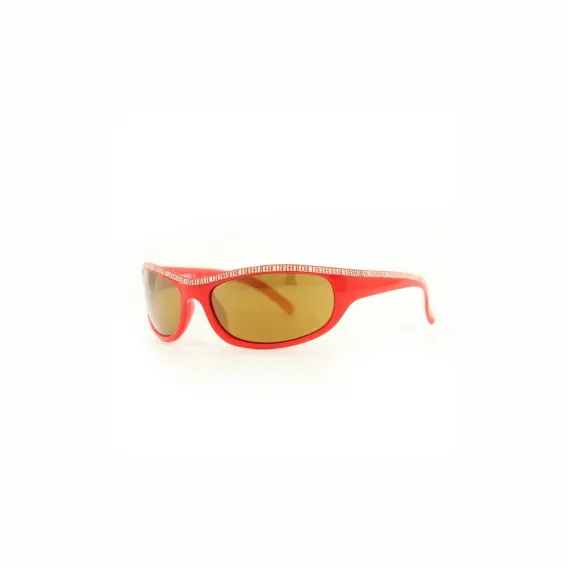 Bikkembergs Sonnenbrille Unisex Herren Damen BK-51105 rot Kunststoff gelbe Glser Sport